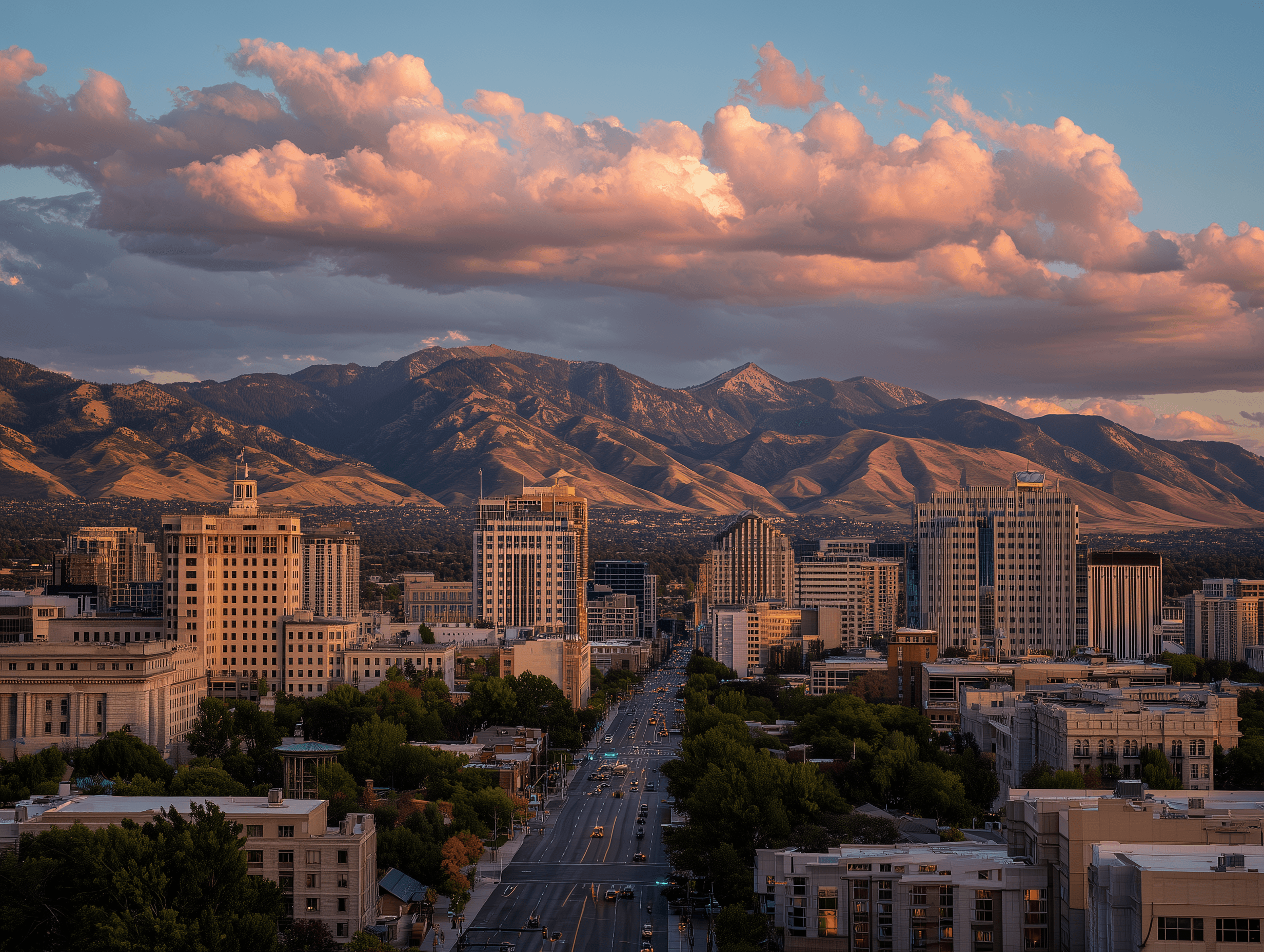 Salt Lake City - service area visual Salt Lake City - service area visual